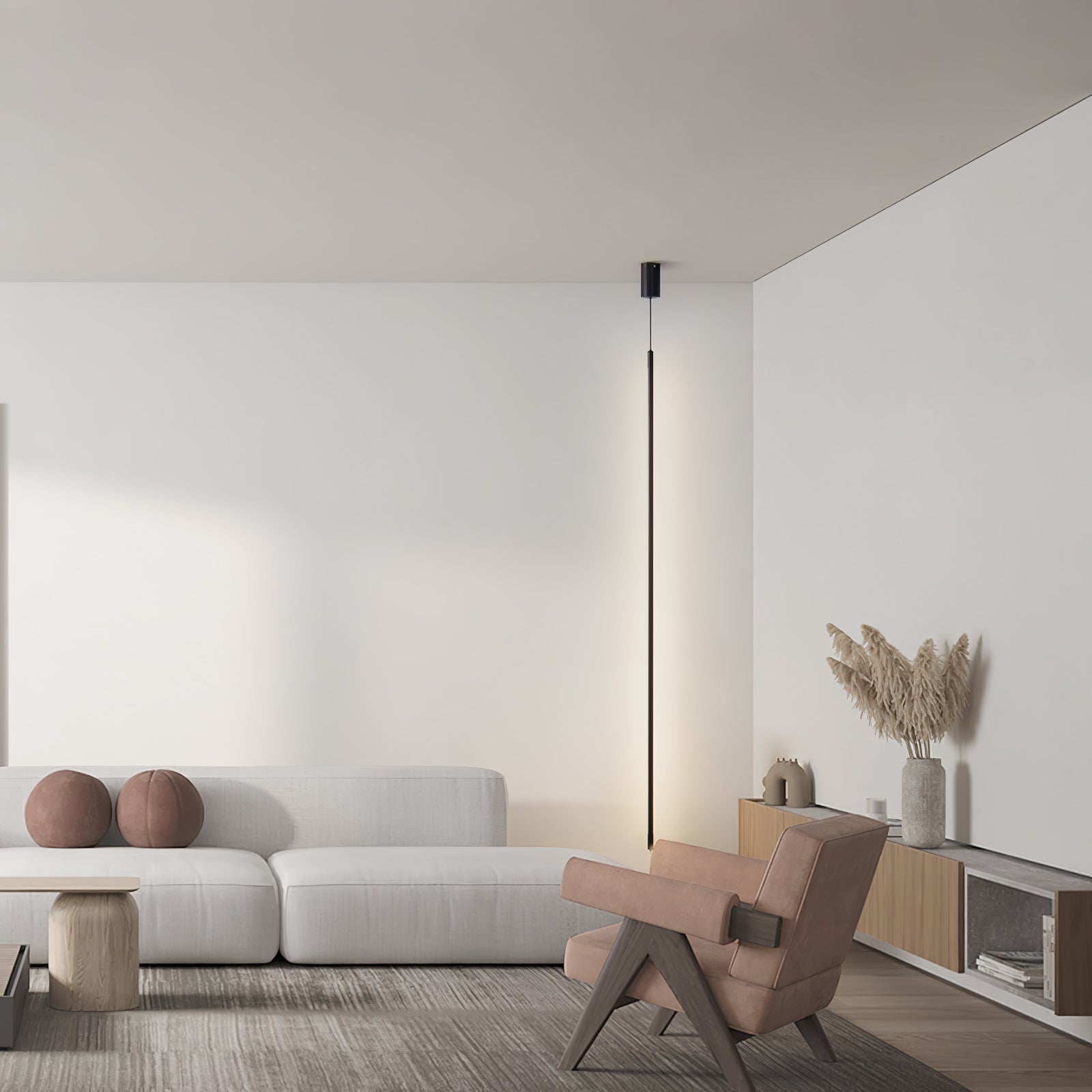 Slim line Cabinet Pendant Lamp - Blowlighting