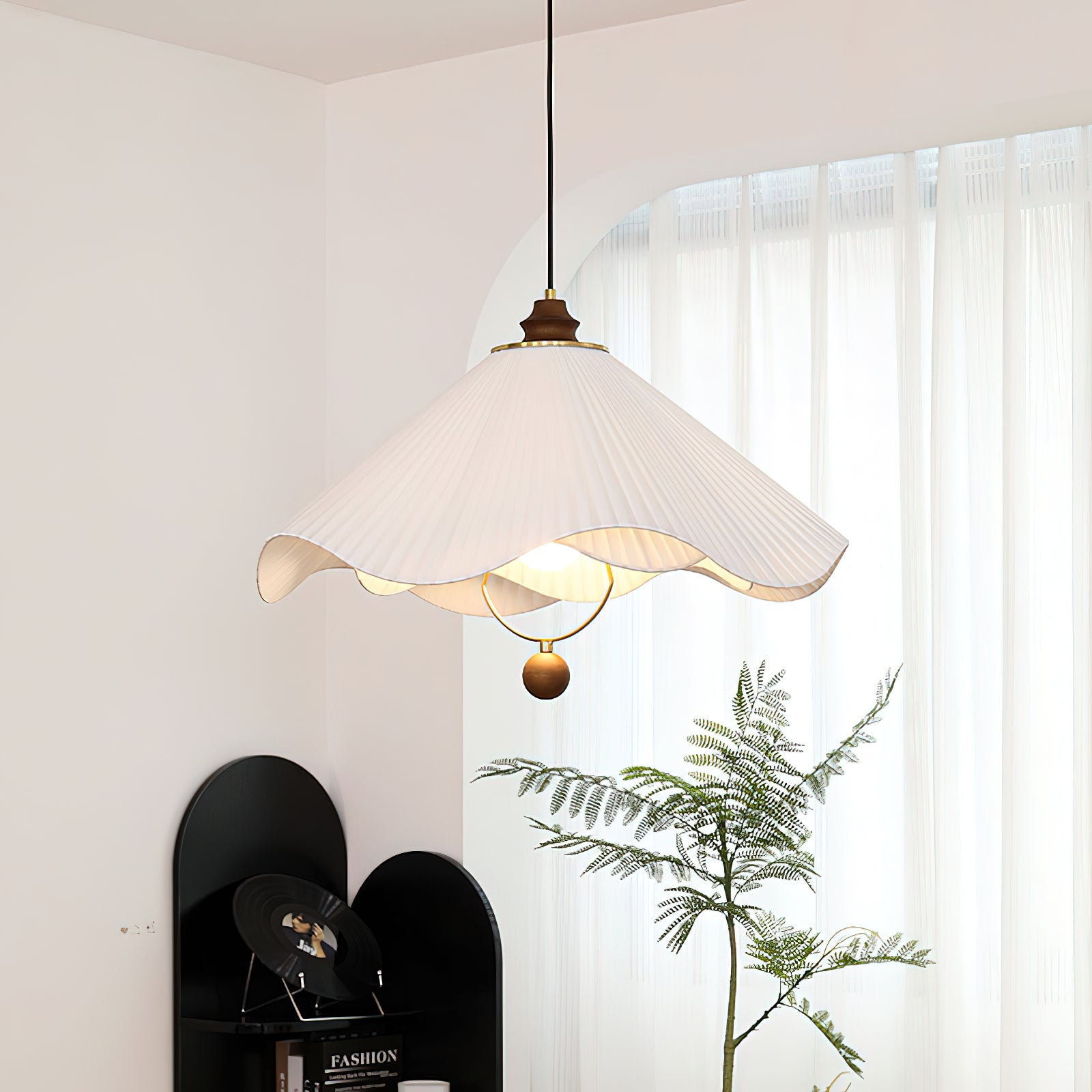 Sloane Minimalist Fabric Pendant Light