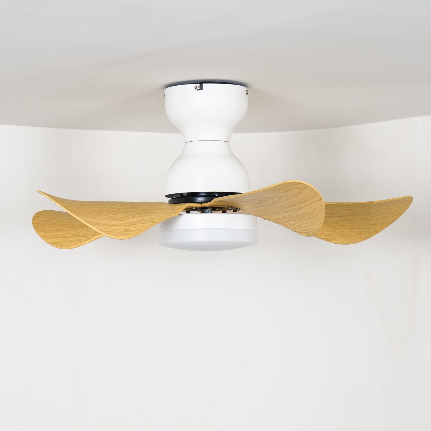 Callen Wood Ceiling Fan Light - Blowlighting