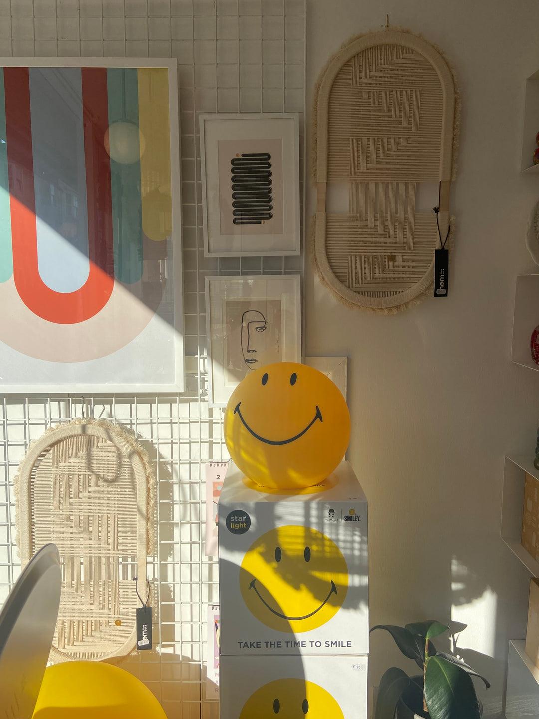 Smiling Rechargeable Table Lamp - Blowlighting