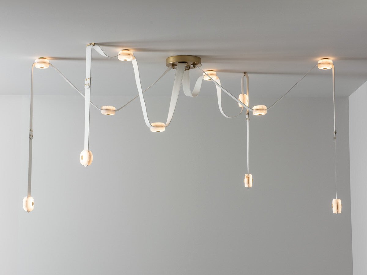 Aeliana Alabaster Pendant Light - Blowlighting