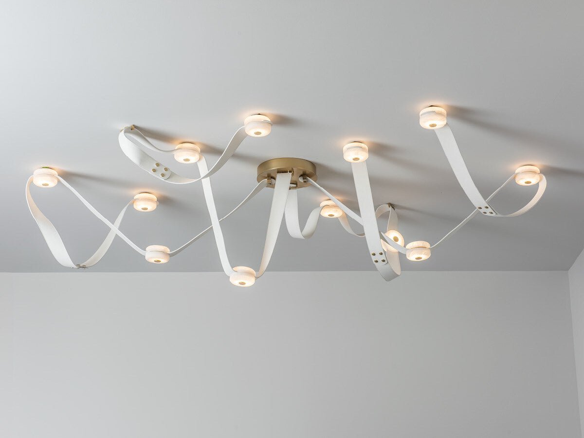 Aeliana Alabaster Pendant Light - Blowlighting