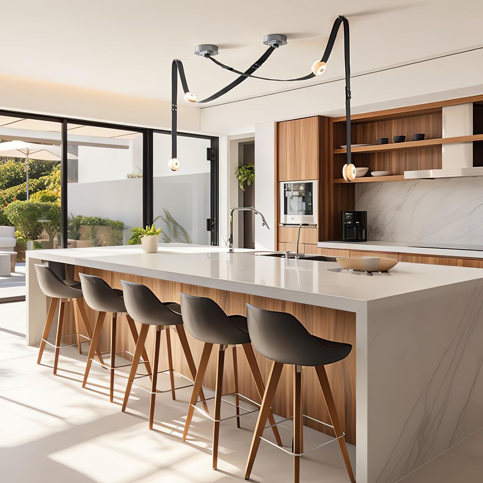 Aeliana Alabaster Pendant Light - Blowlighting