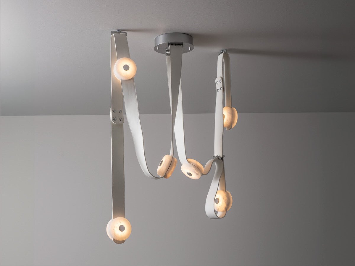 Aeliana Alabaster Pendant Light - Blowlighting