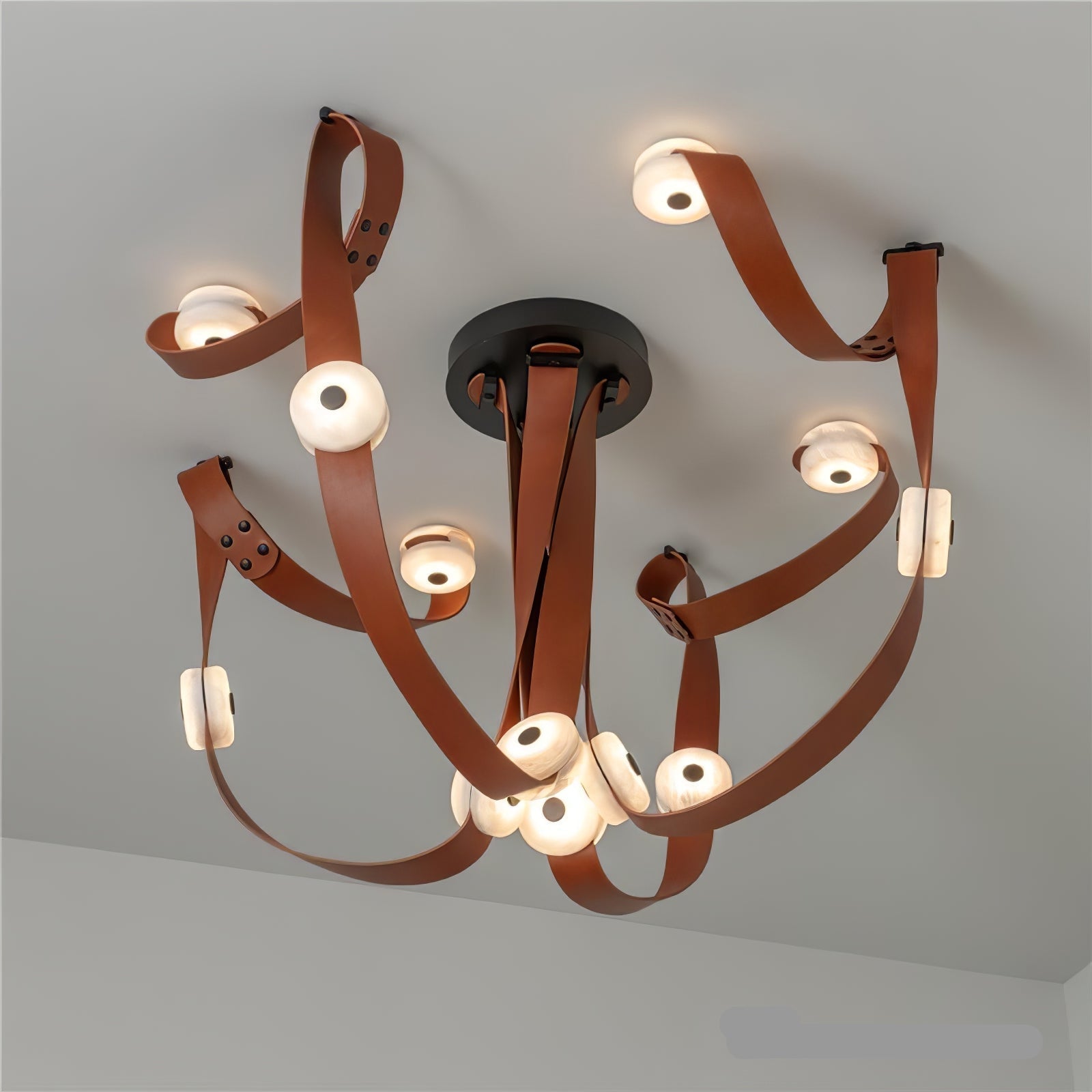 Aeliana Alabaster Pendant Light - Blowlighting