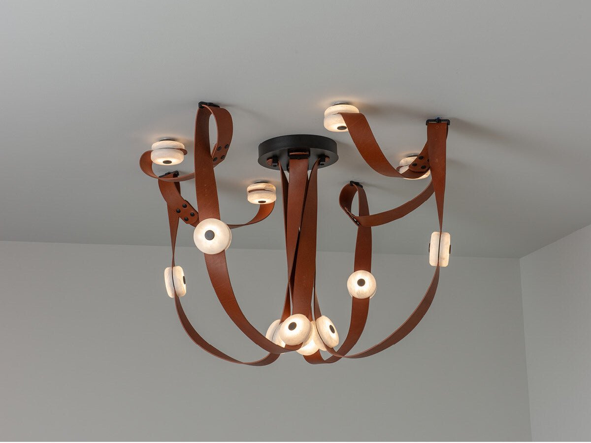 Aeliana Alabaster Pendant Light - Blowlighting