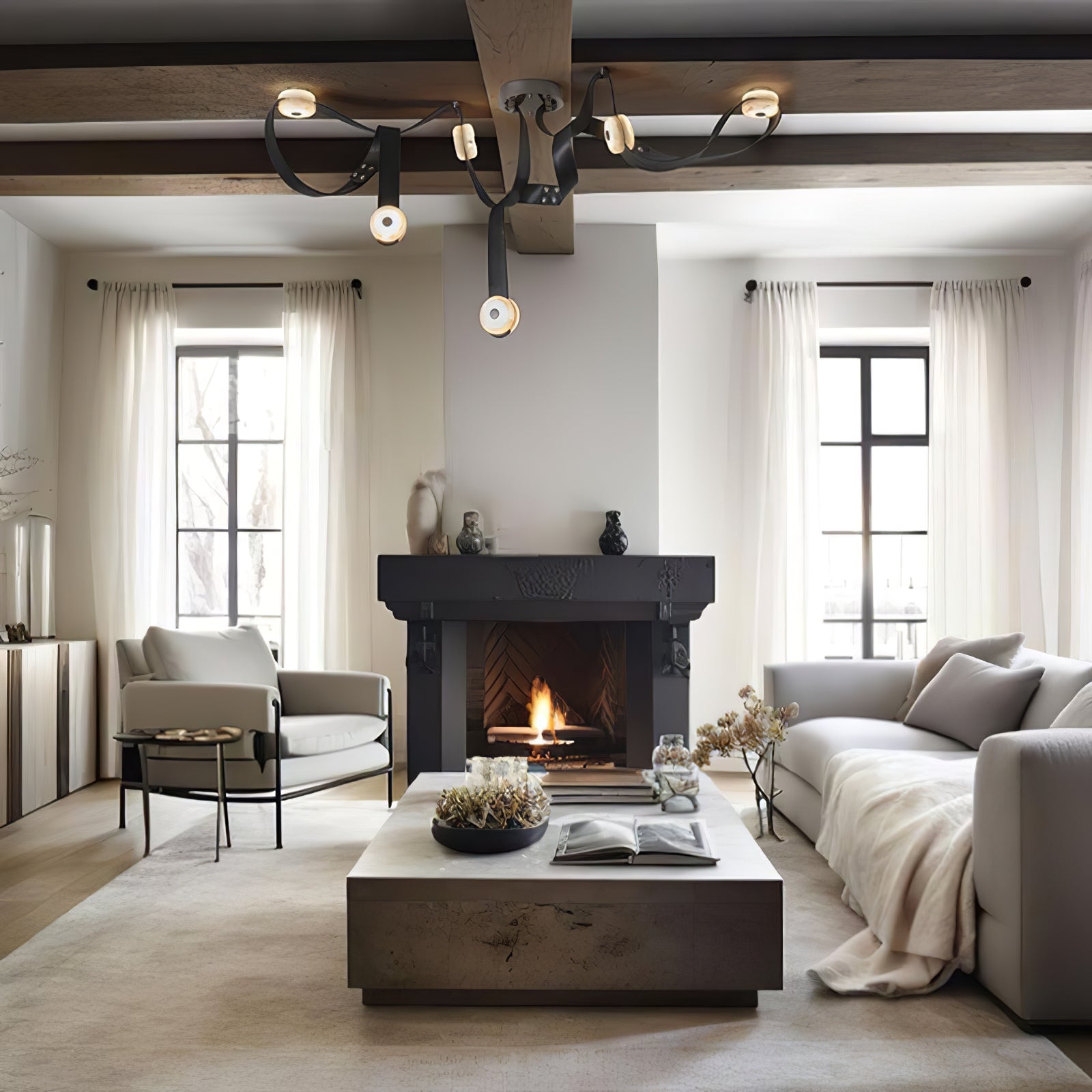 Aeliana Alabaster Pendant Light - Blowlighting
