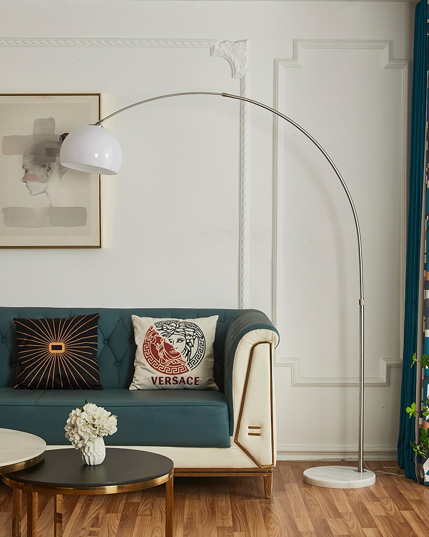 Sneedville Arched Floor Lamp - Blowlighting