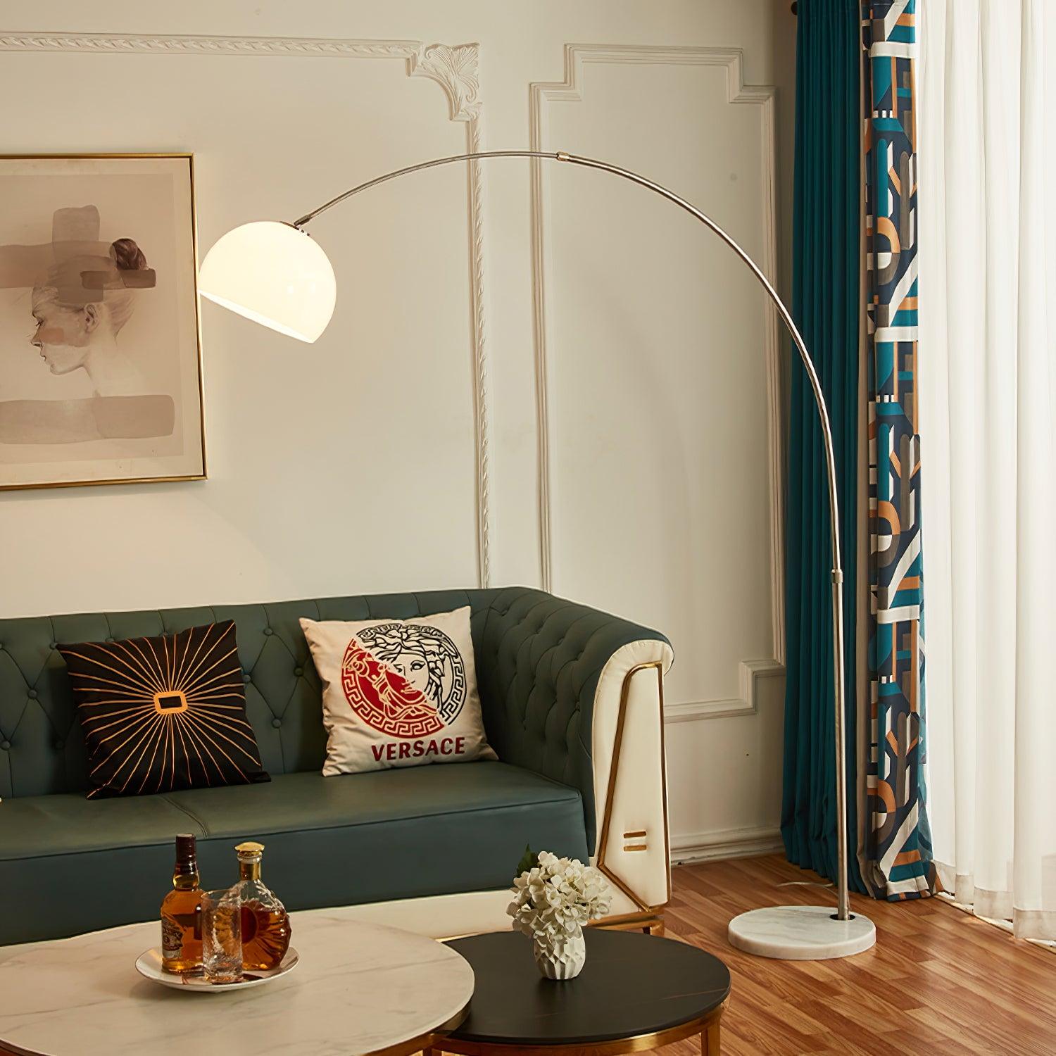 Sneedville Arched Floor Lamp - Blowlighting