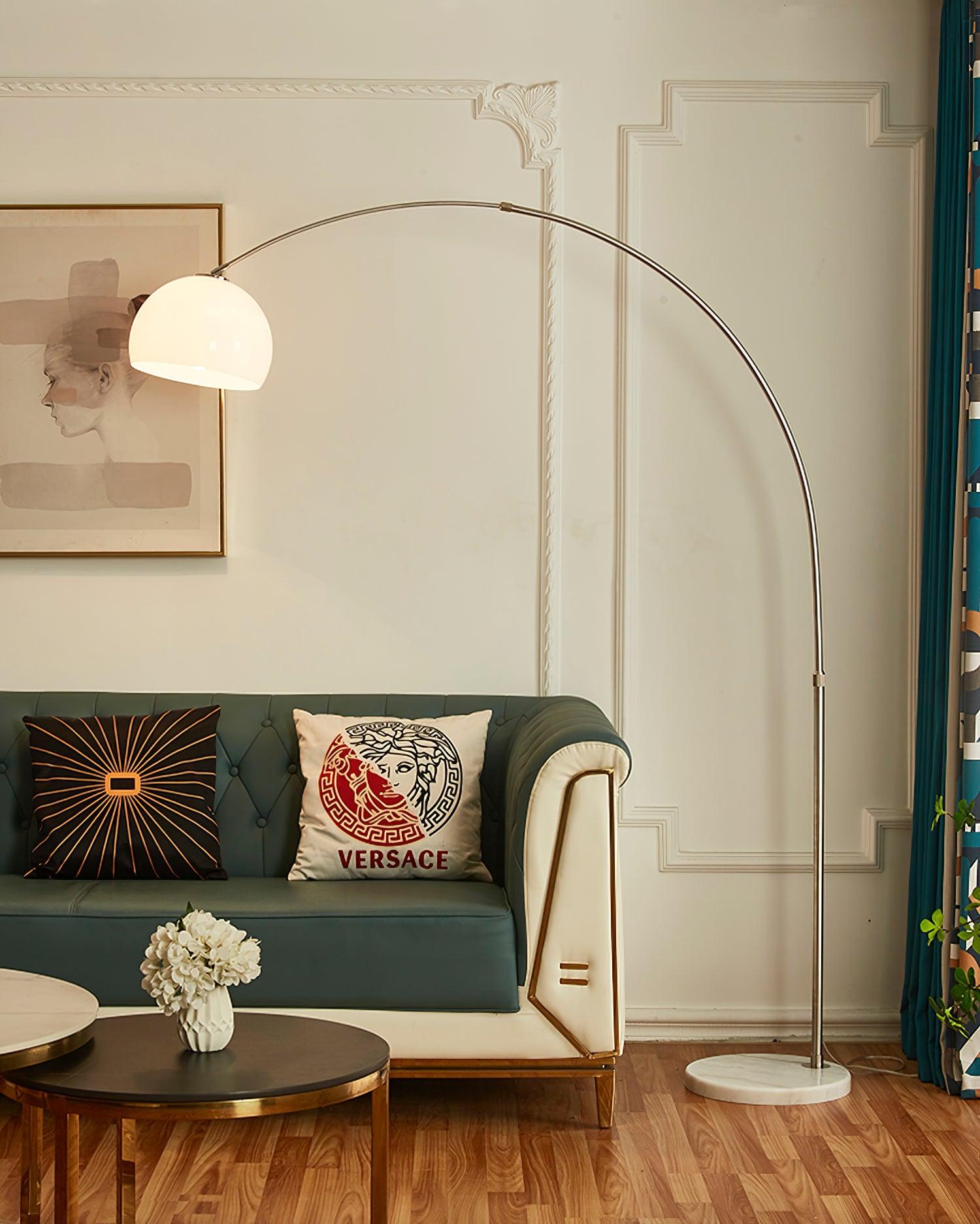 Sneedville Arched Floor Lamp - Blowlighting