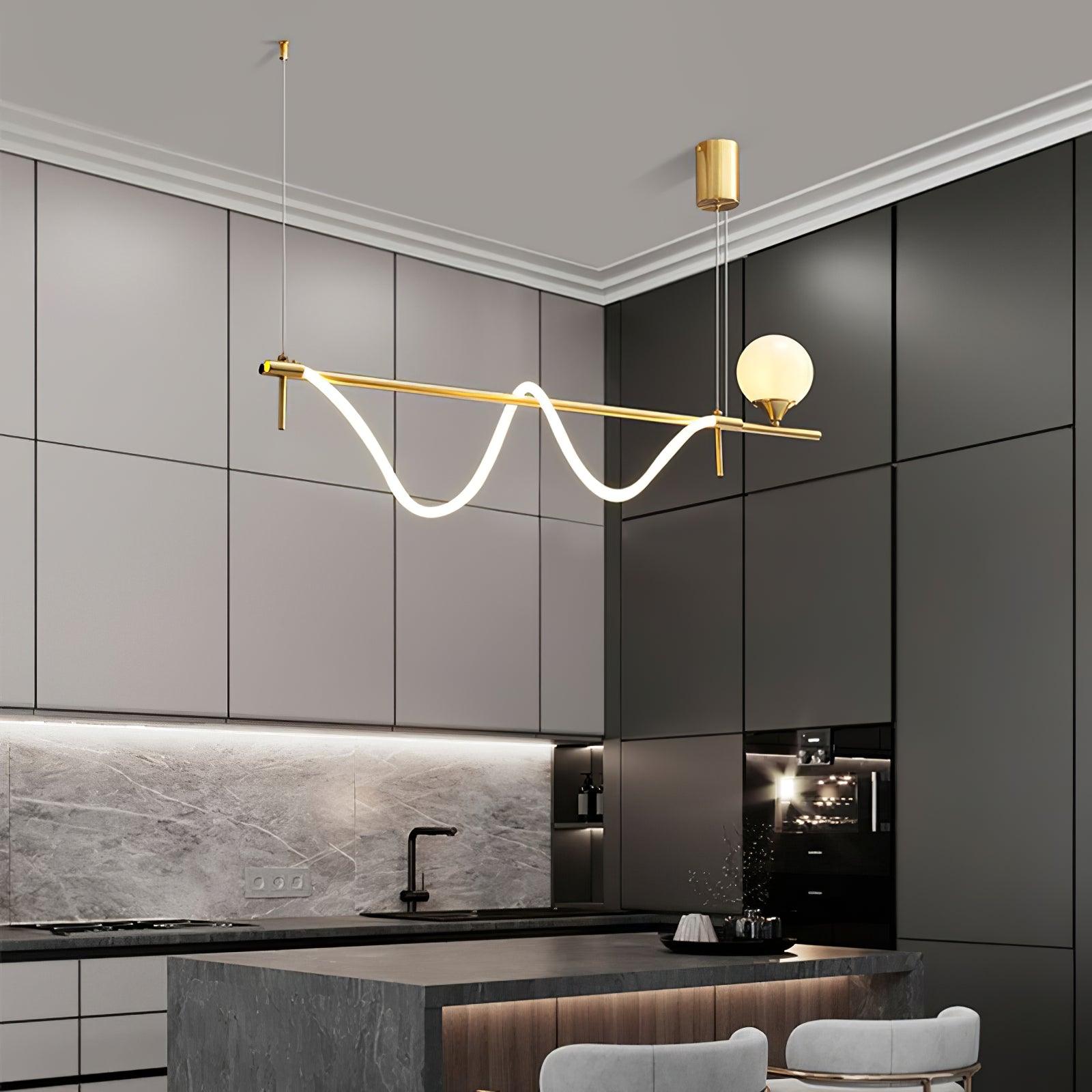 Veyra Luxe Silica Pendant Light - Blowlighting