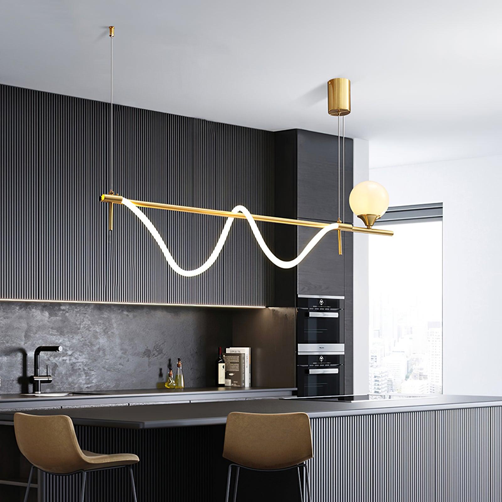 Veyra Luxe Silica Pendant Light - Blowlighting