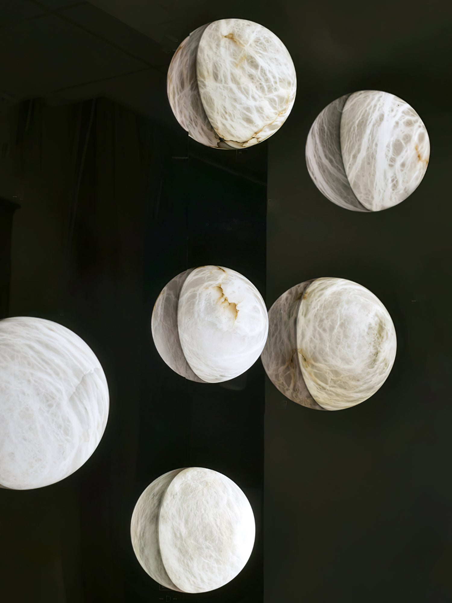 Canoria Wabi-Sabi Travertine Wall Lamp - Blowlighting