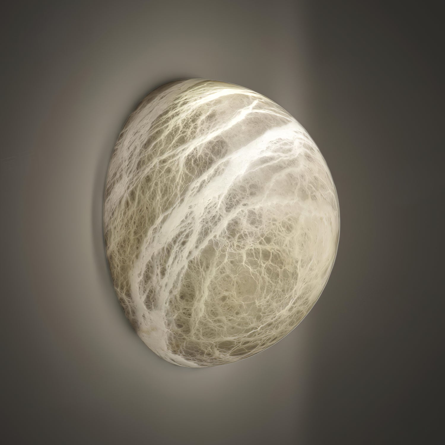 Canoria Wabi-Sabi Travertine Wall Lamp - Blowlighting