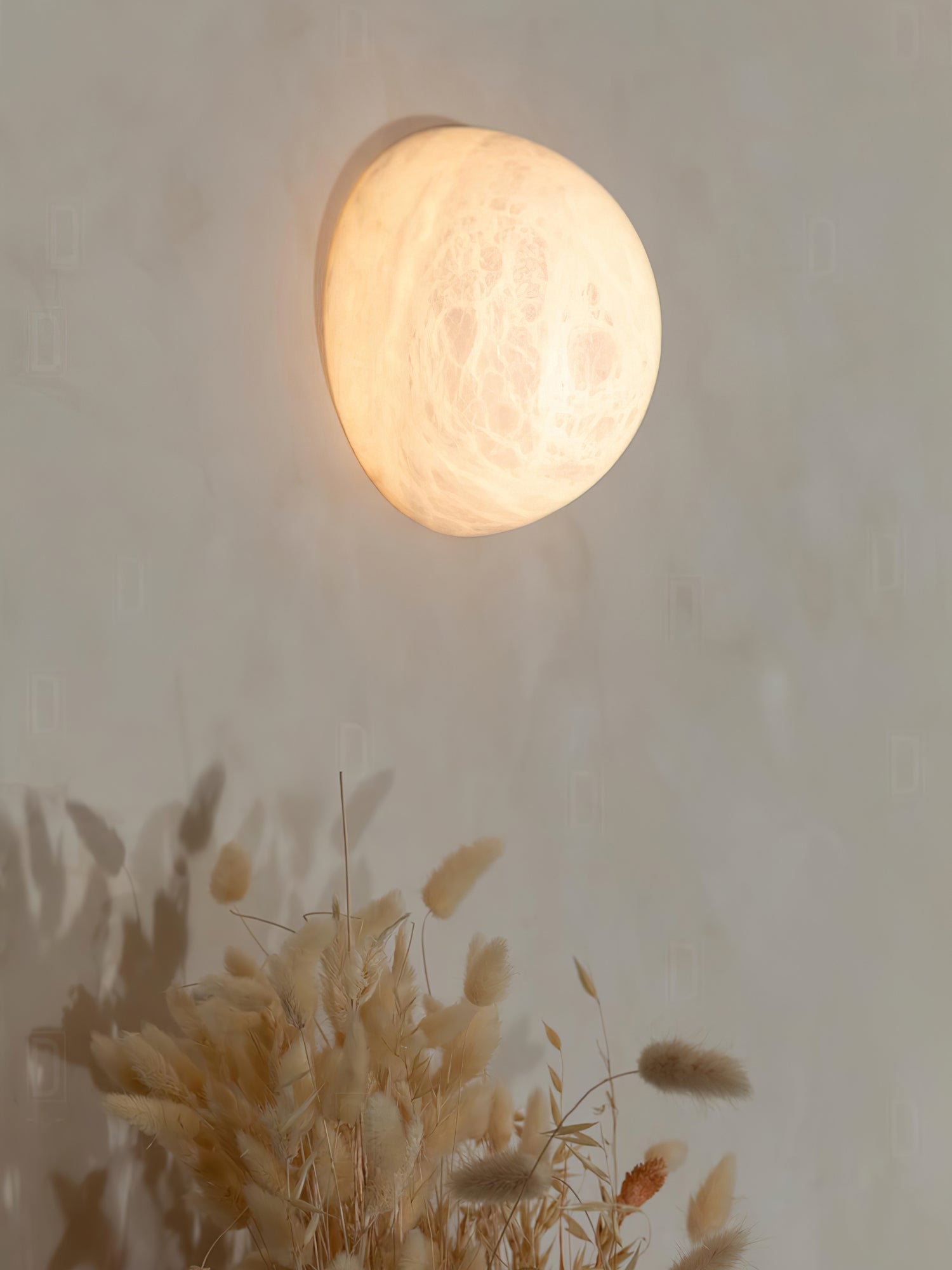 Canoria Wabi-Sabi Travertine Wall Lamp - Blowlighting