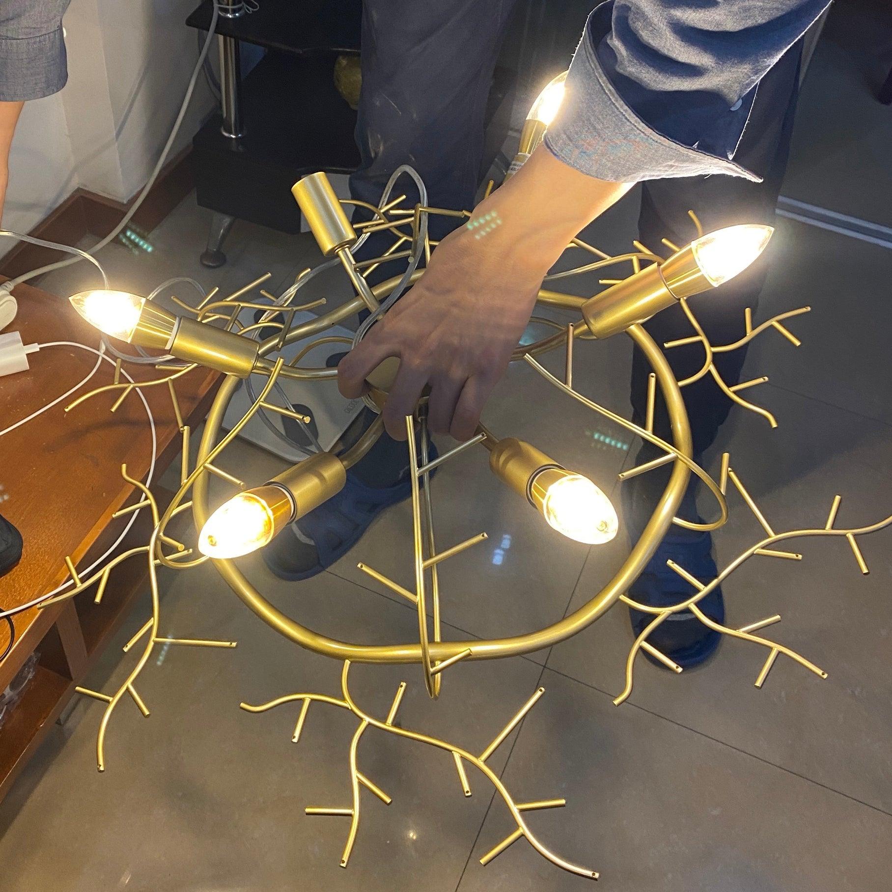 Sofia Chandeliers - Blowlighting
