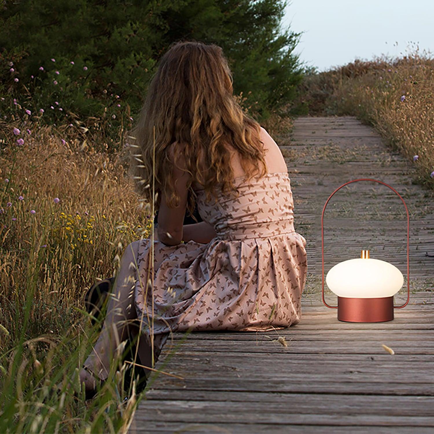 Soft Spot Portable Built-in Battery Table Lamp - Blowlighting