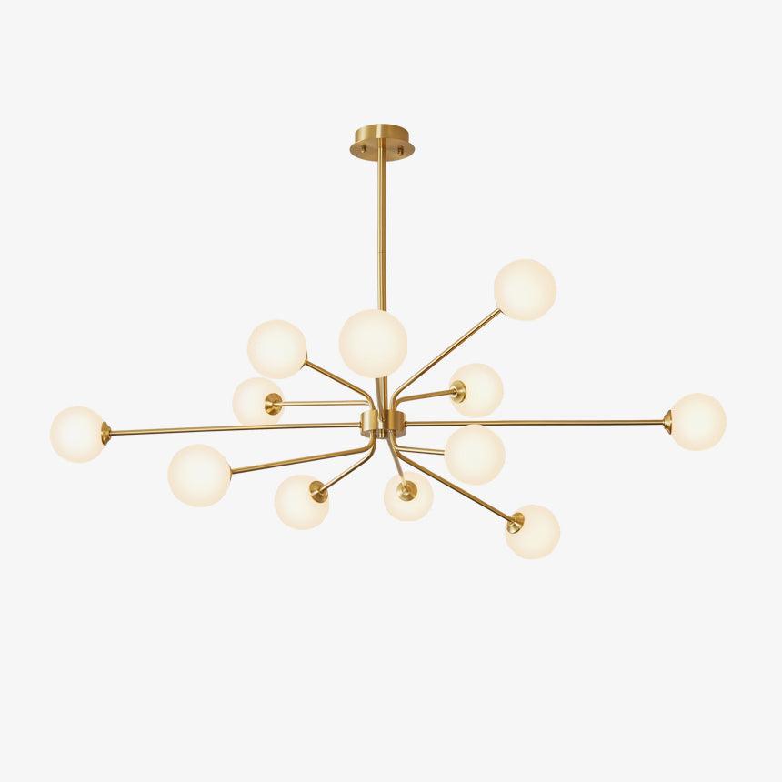 Solaire Arm Chandelier - Blowlighting