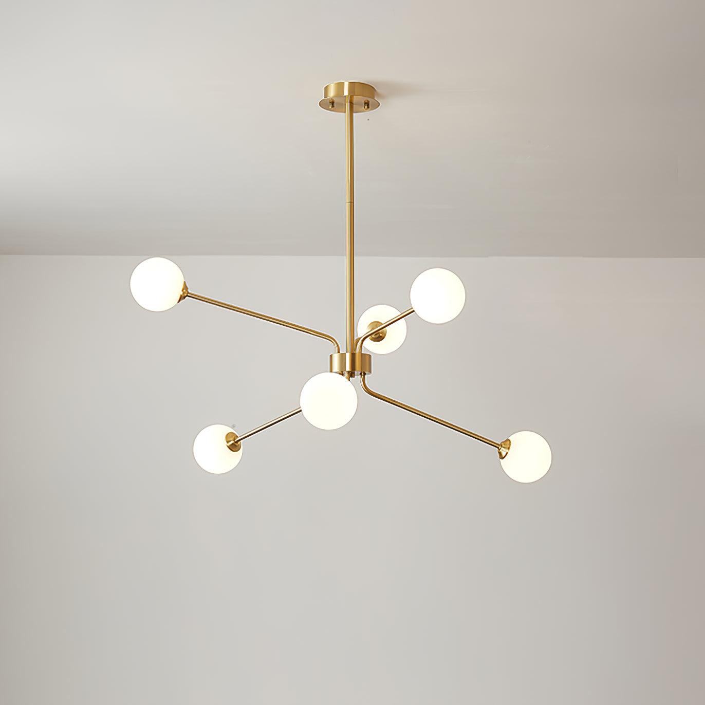 Solaire Arm Chandelier - Blowlighting
