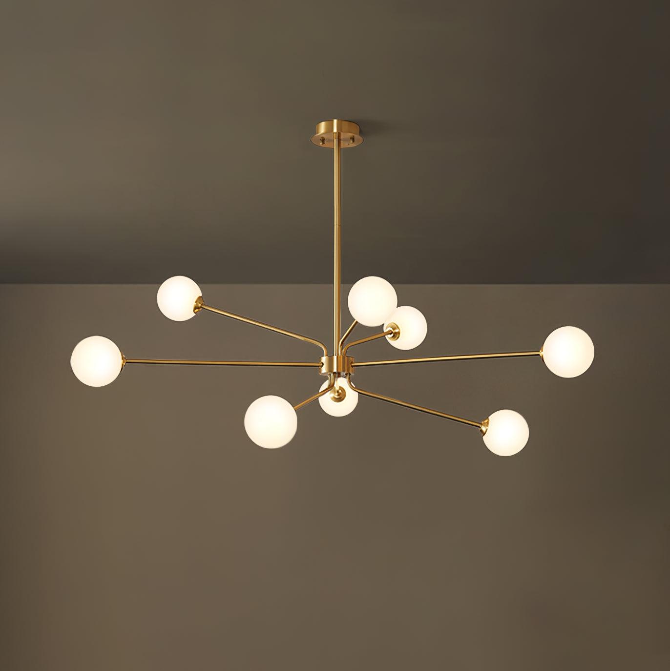Solaire Arm Chandelier - Blowlighting
