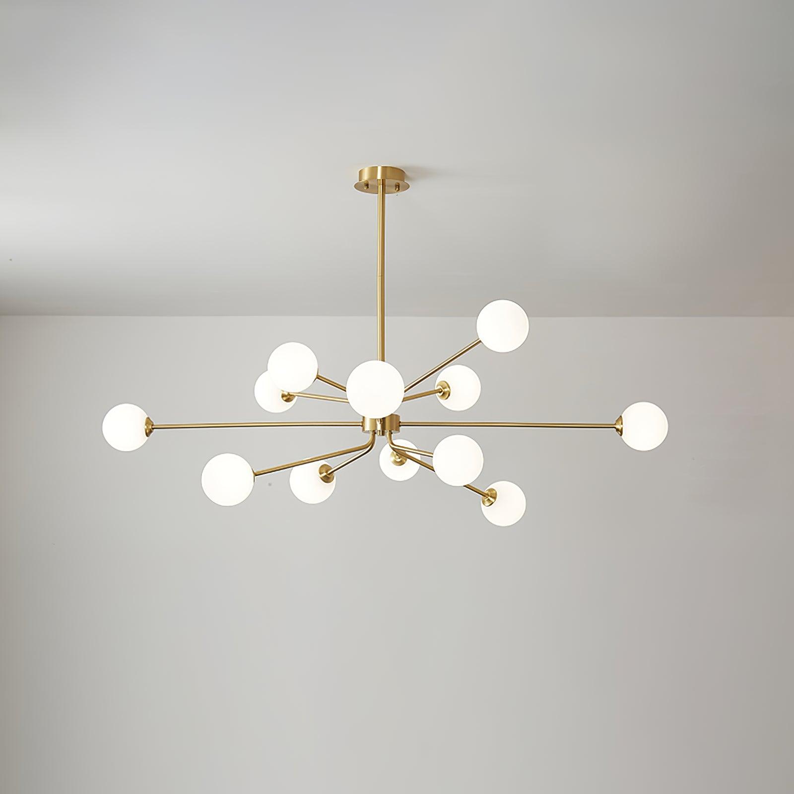 Solaire Arm Chandelier - Blowlighting