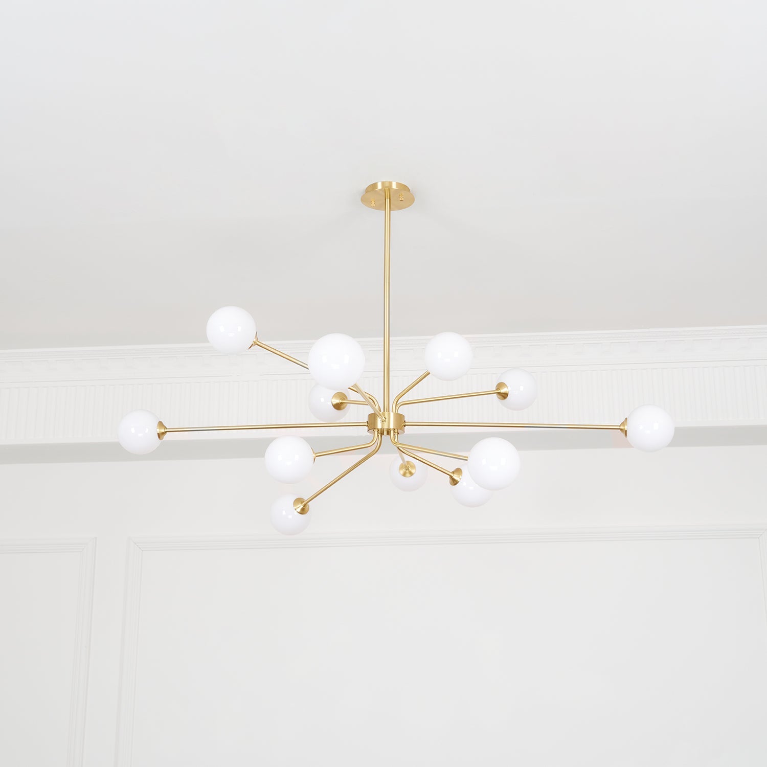 Solaire Arm Chandelier - Blowlighting