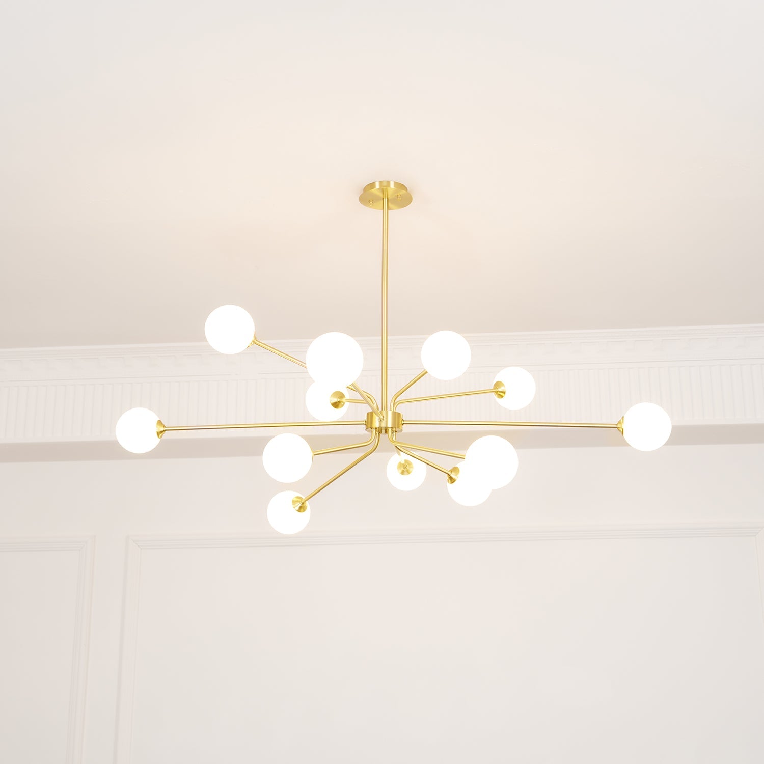 Solaire Arm Chandelier - Blowlighting