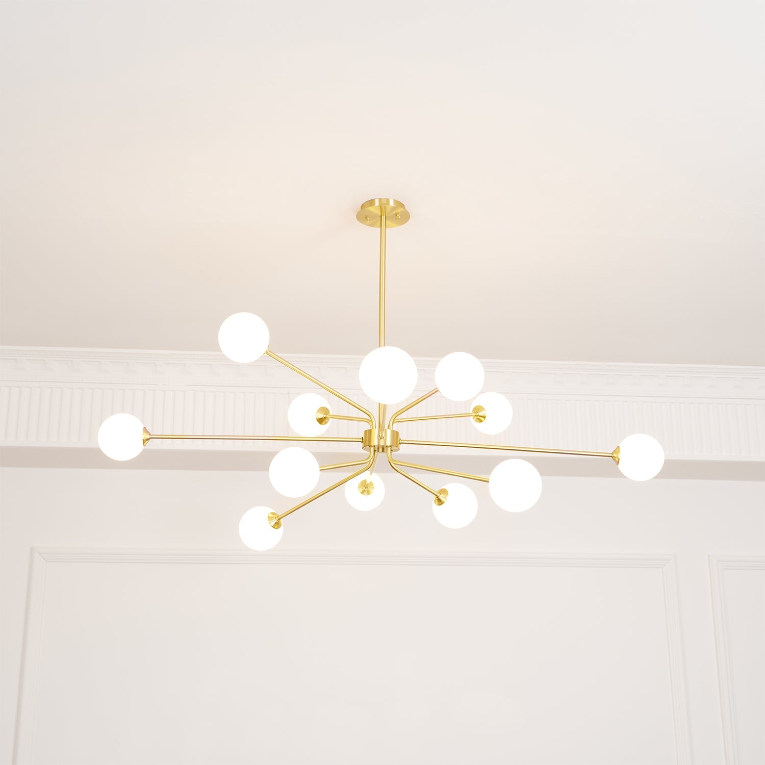 Solaire Arm Chandelier - Blowlighting