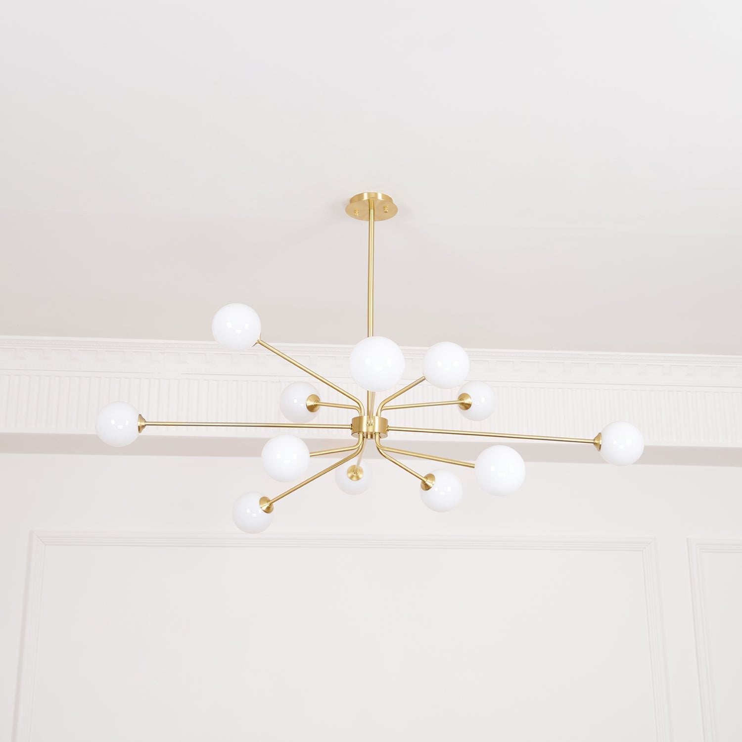 Solaire Arm Chandelier - Blowlighting