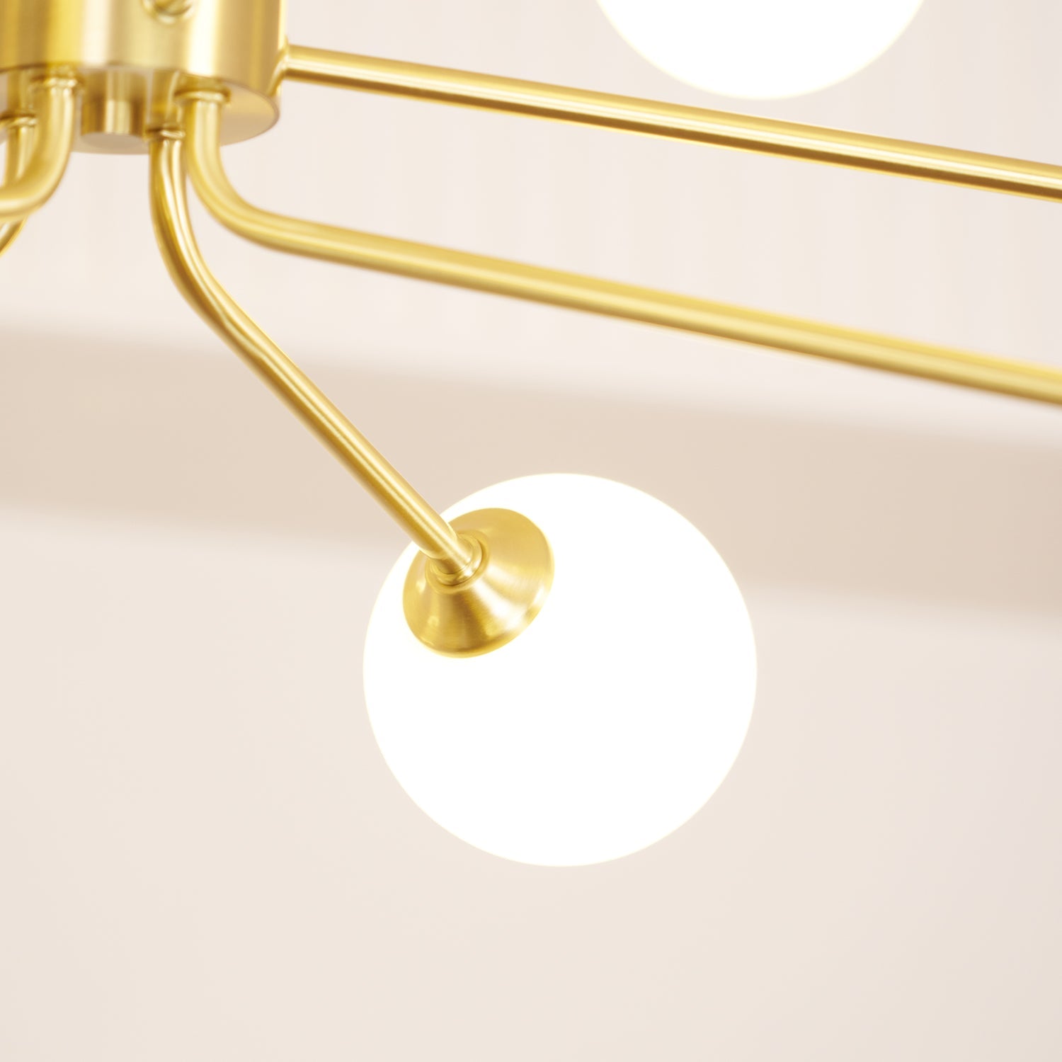 Solaire Arm Chandelier - Blowlighting
