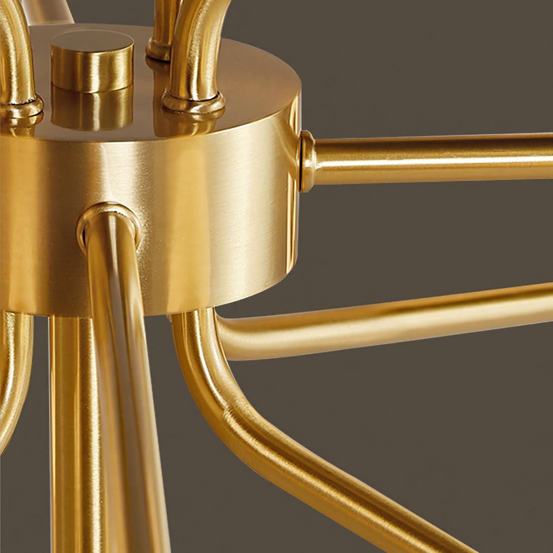 Solaire Arm Chandelier - Blowlighting