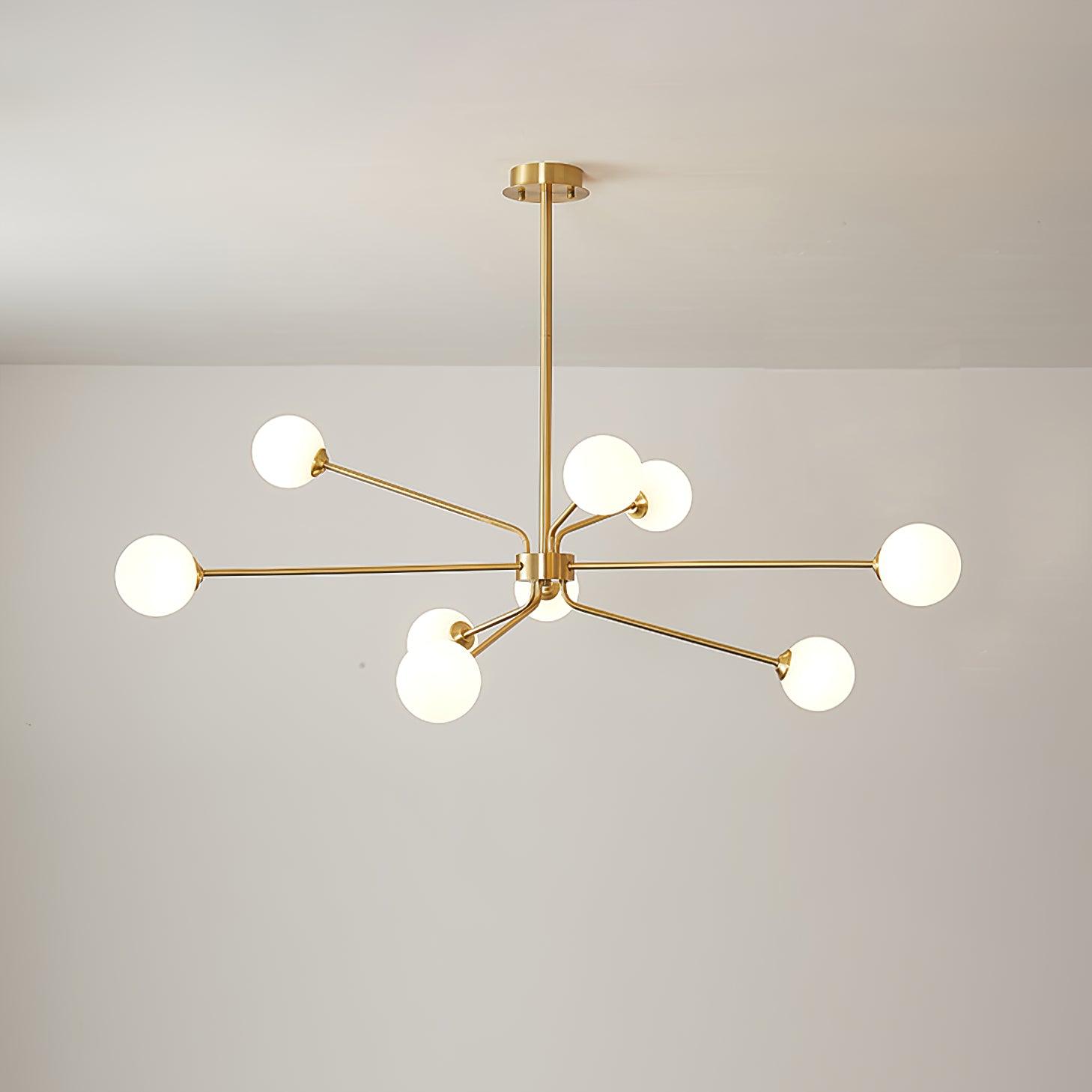 Solaire Arm Chandelier - Blowlighting