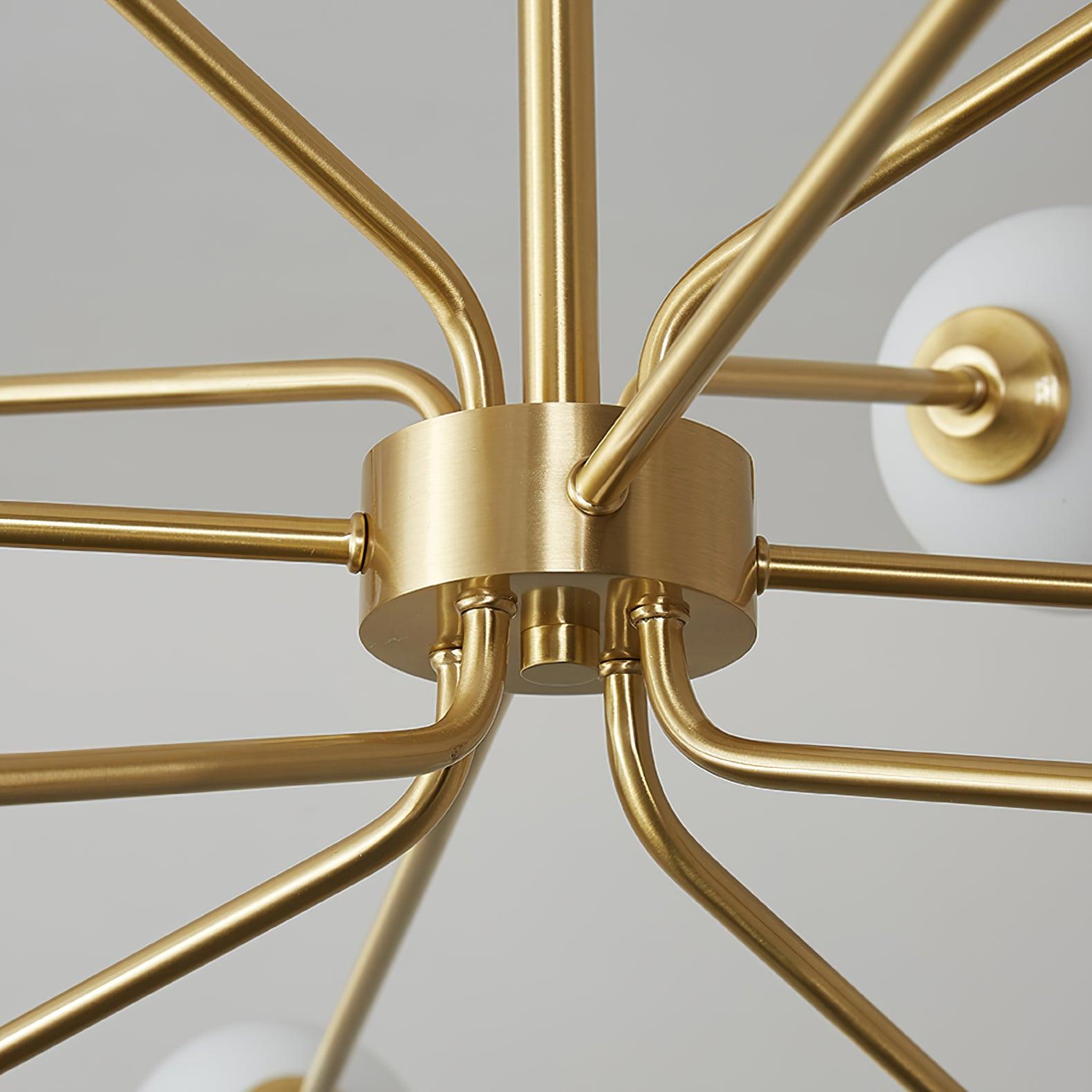 Solaire Arm Chandelier - Blowlighting