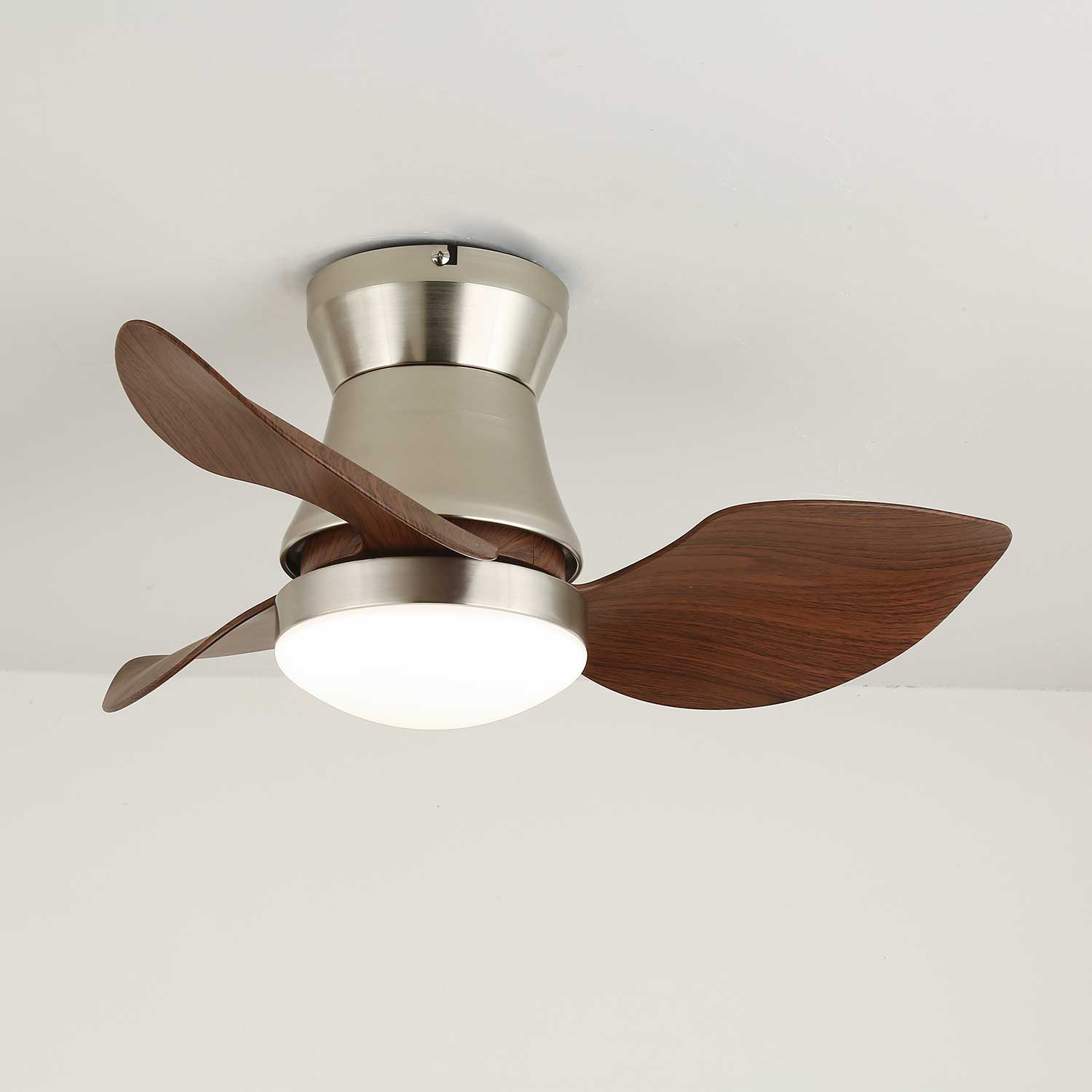 Kaelen Modern Wood Ceiling Fan Light - Blowlighting