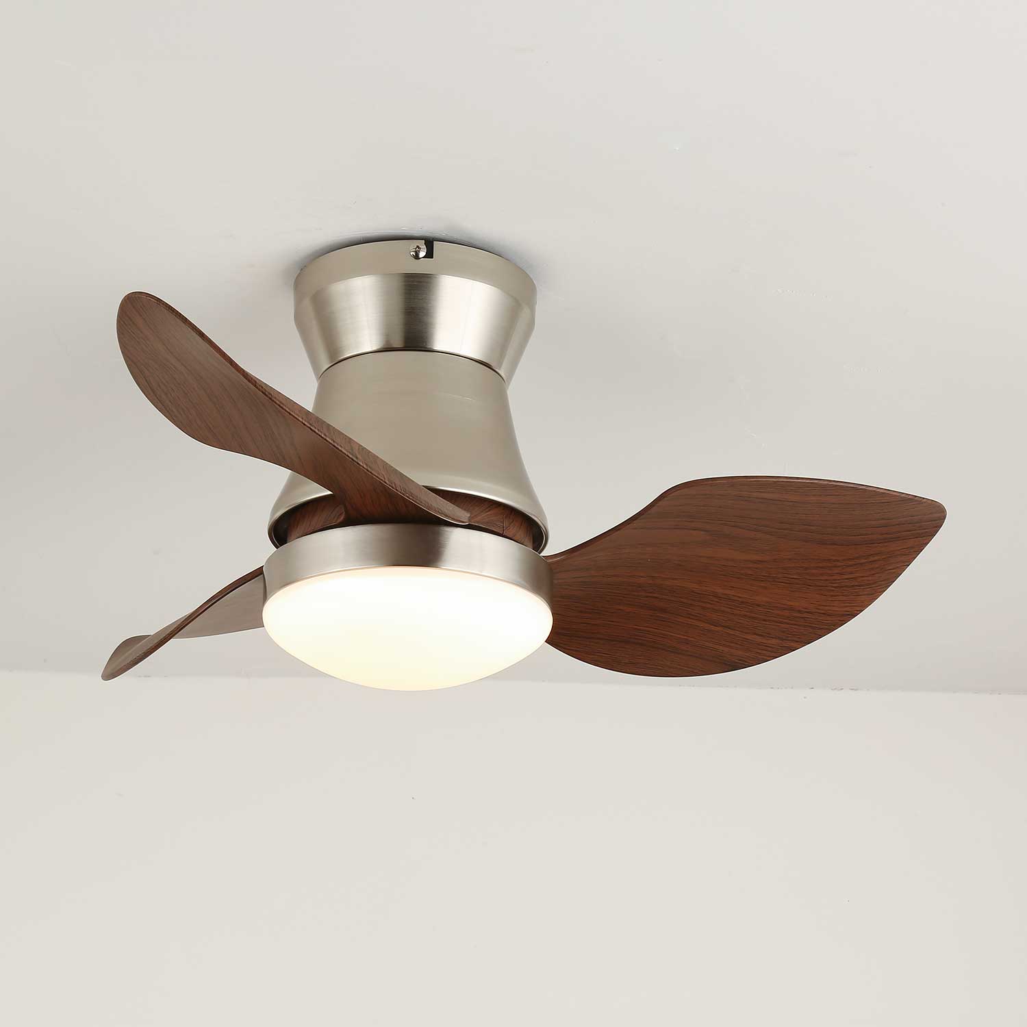 Kaelen Modern Wood Ceiling Fan Light - Blowlighting
