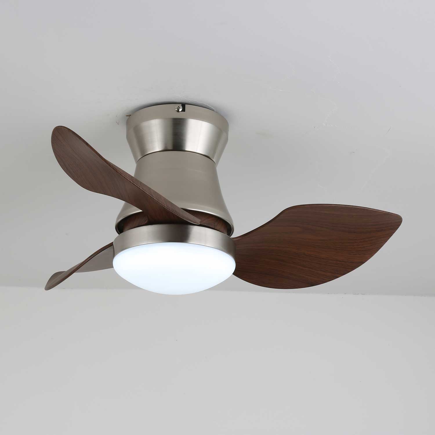 Kaelen Modern Wood Ceiling Fan Light - Blowlighting