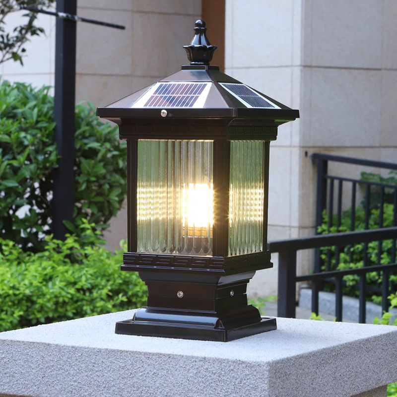 Ray Vintage Classic Lantern Solar Outdoor Light - Blowlighting