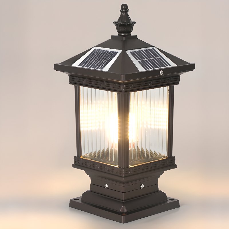 Ray Vintage Classic Lantern Solar Outdoor Light - Blowlighting