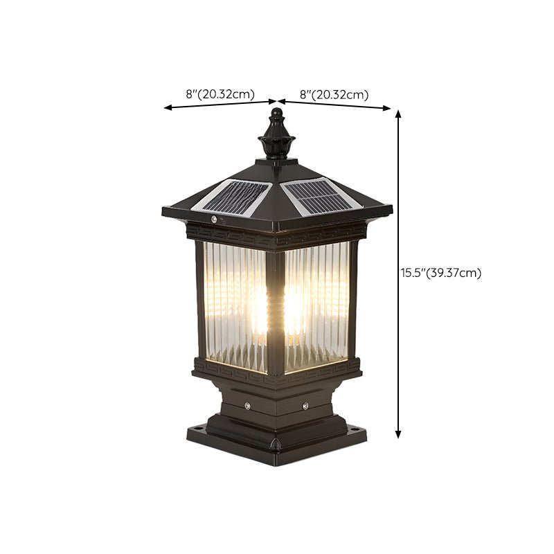 Ray Vintage Classic Lantern Solar Outdoor Light - Blowlighting