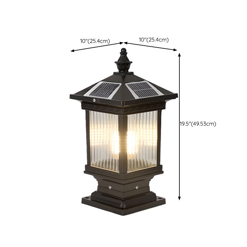 Ray Vintage Classic Lantern Solar Outdoor Light - Blowlighting