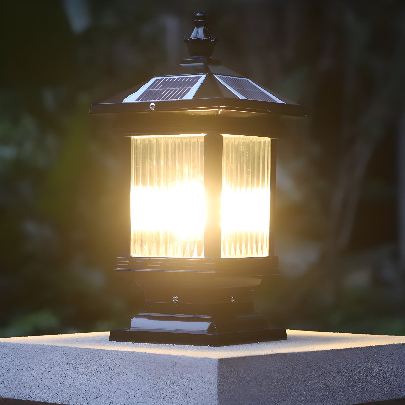 Ray Vintage Classic Lantern Solar Outdoor Light - Blowlighting
