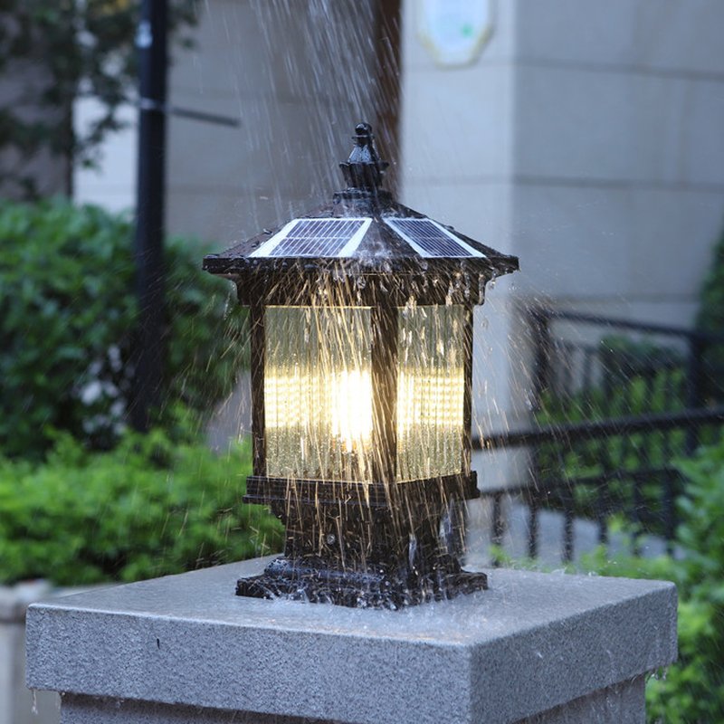 Ray Vintage Classic Lantern Solar Outdoor Light - Blowlighting