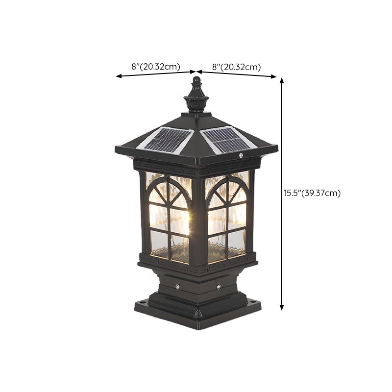 Ray Vintage Classic Lantern Solar Outdoor Light - Blowlighting