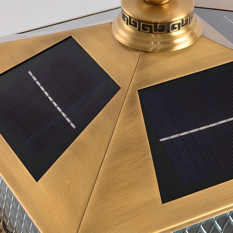 Diamond Solar Post Outdoor Light - Blowlighting