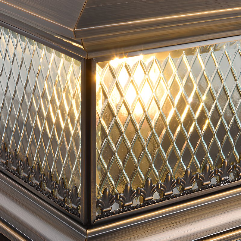 Diamond Solar Post Outdoor Light - Blowlighting