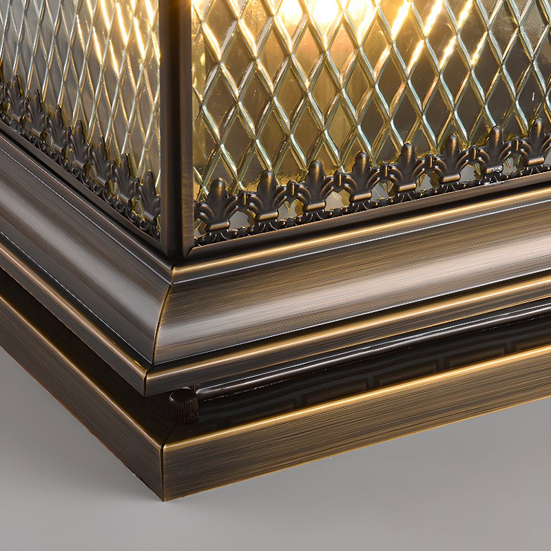 Diamond Solar Post Outdoor Light - Blowlighting