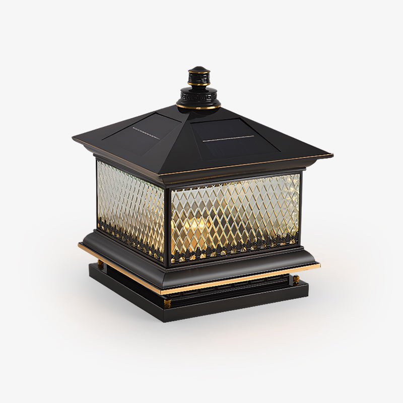 Diamond Solar Post Outdoor Light - Blowlighting