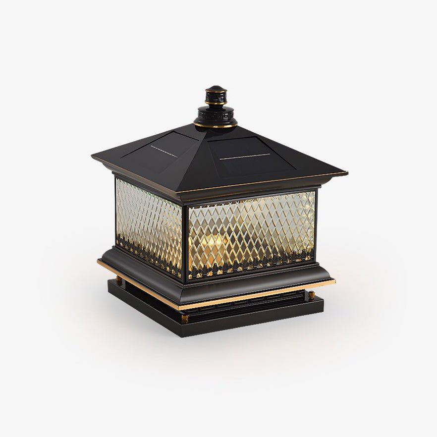 Diamond Solar Post Outdoor Light - Blowlighting