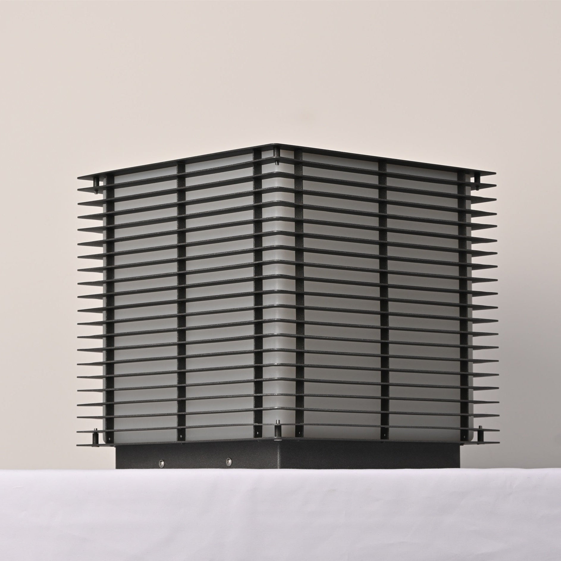 Grid Post Outdoor Light - Blowlighting