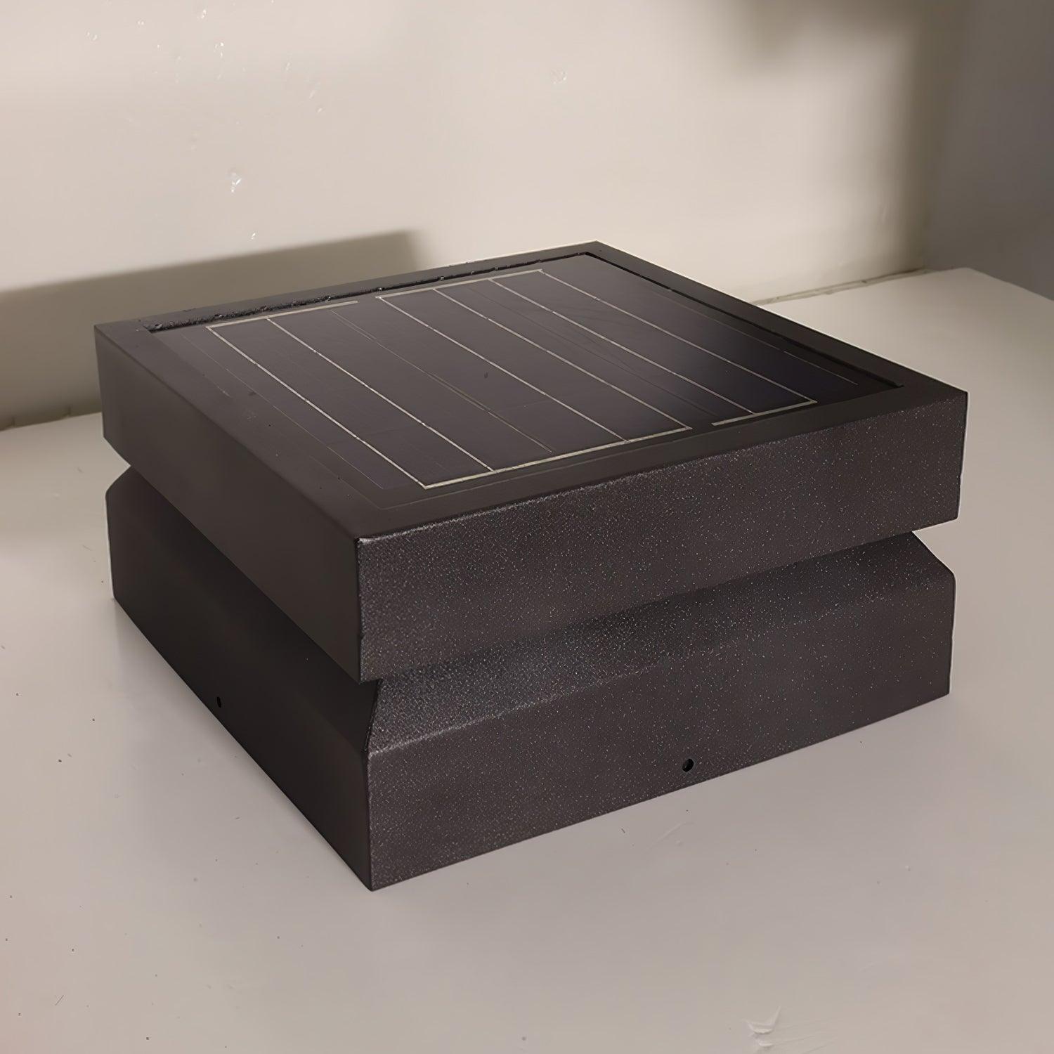 Square Post Outdoor Light - Blowlighting